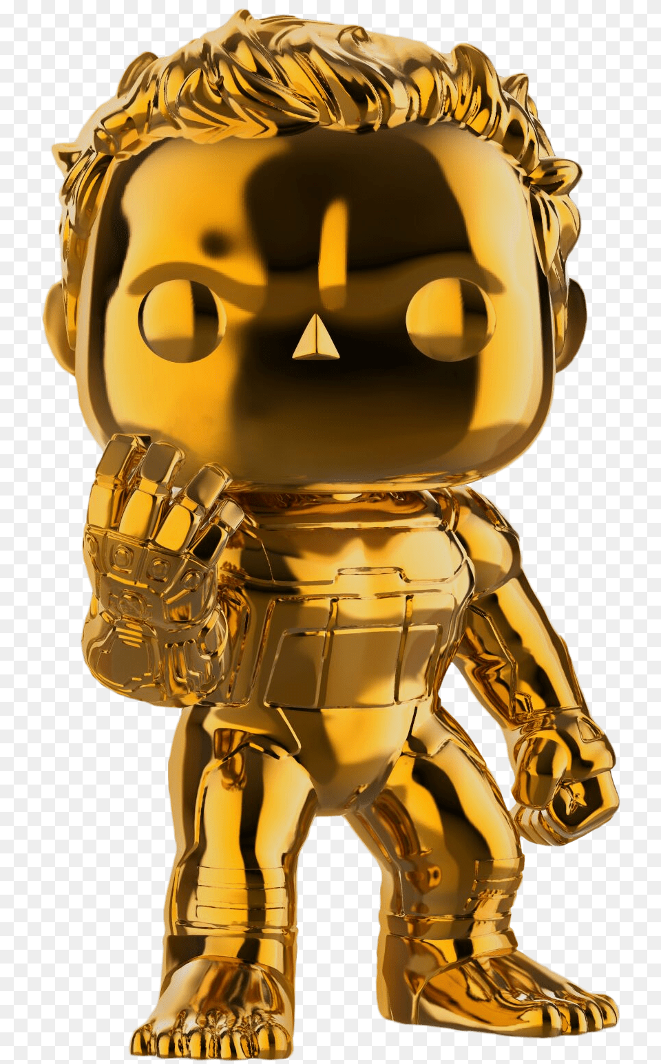 Hulk With Infinity Gauntlet 6 Funko Pop Avengers 4 Funko Pop Hulk Chrome, Gold, Person, Treasure Free Png