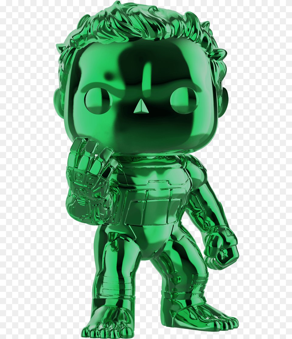 Hulk With Infinity Gauntlet 6 Funko Pop Pre Order Funko Pop Hulk Chrome, Green, Accessories, Gemstone, Jade Free Transparent Png