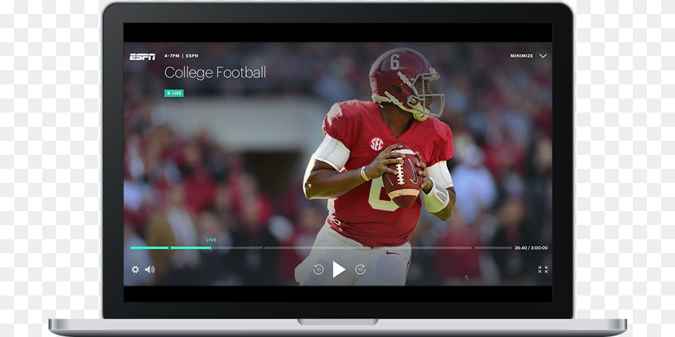 Hulu Brings Its Live Tv Streaming Service To Web Browsers Hulu Live Tv Player, Helmet, Monitor, Hardware, Electronics Free Png
