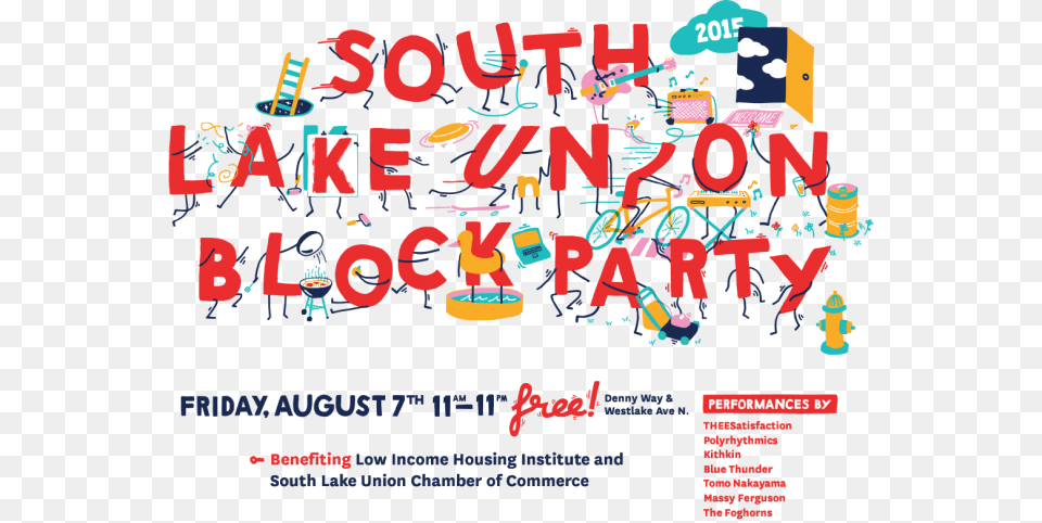 Hum 4 Hum Slubp Cool South Lake Union Block Party, Advertisement, Poster, Baby, Person Free Transparent Png