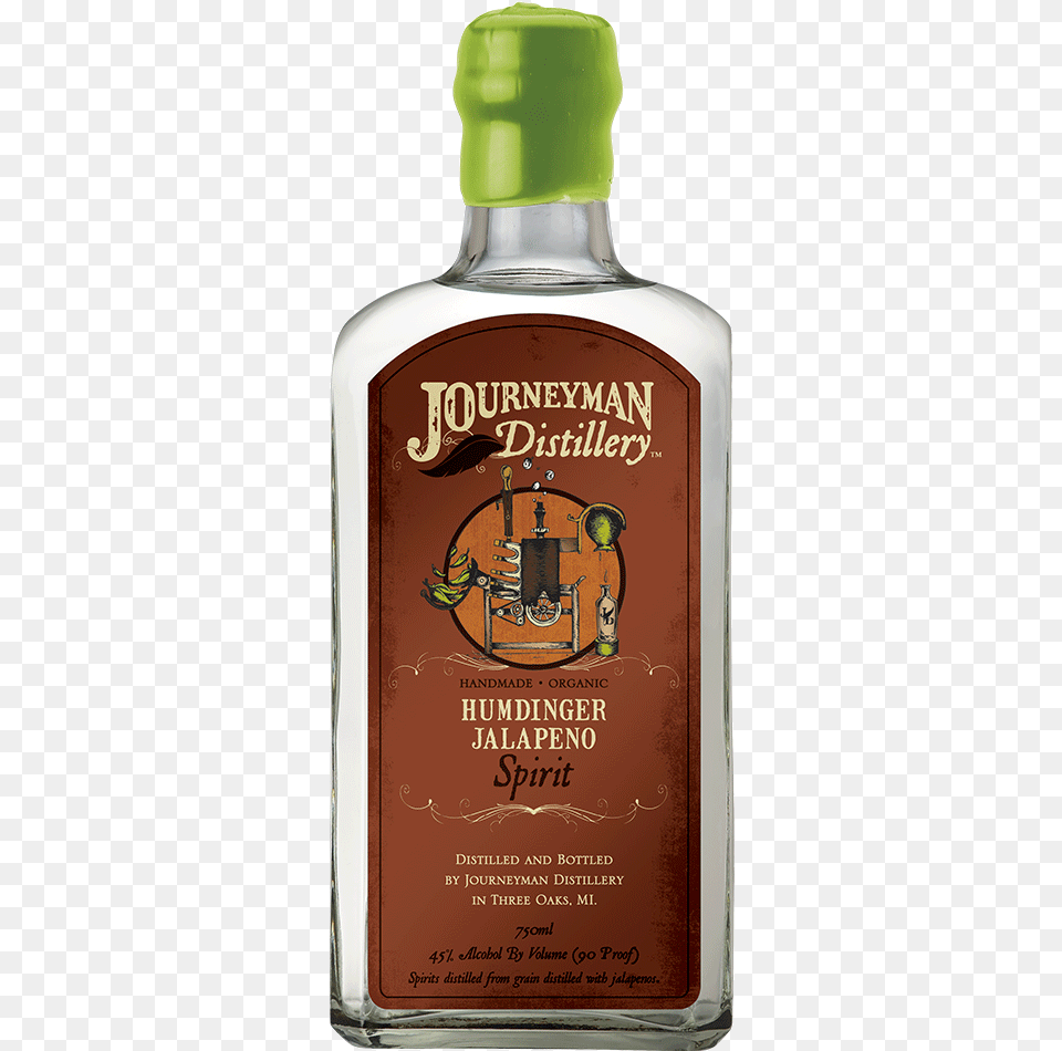 Hum Journeyman Distillery Vodka Red Arrow, Alcohol, Beverage, Liquor, Bottle Free Transparent Png