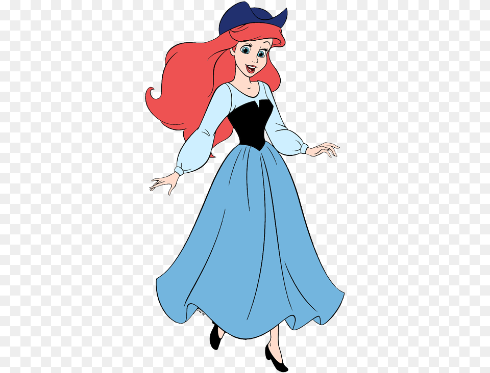 Human Ariel Clip Art Disney Clip Art Galore, Clothing, Dress, Adult, Person Free Transparent Png