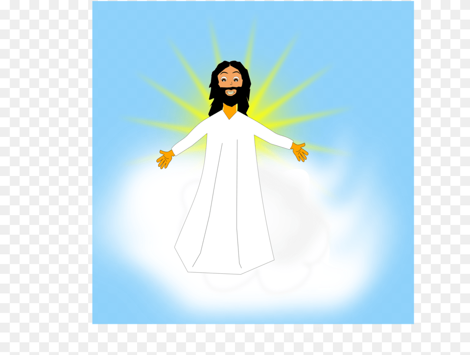 Human Behaviorangeljoint God In Heaven Clipart, Sleeve, Clothing, Long Sleeve, Dress Png