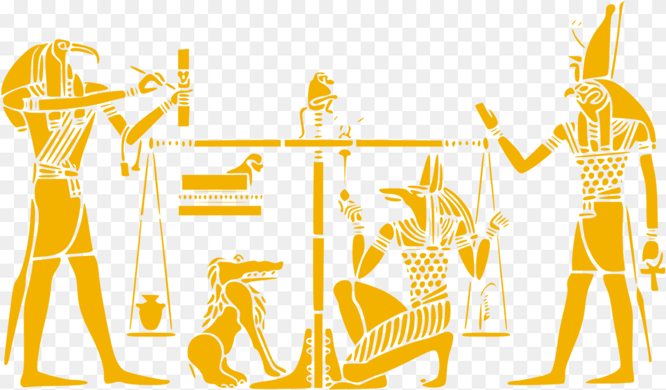 Human Behaviorsilhouettearea Egyptian Religion Clipart, Adult, Male, Man, Person Free Png Download