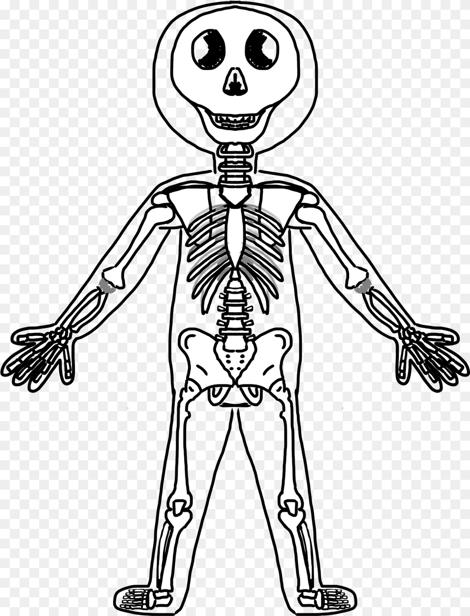 Human Body Black And White Clipart, Person, Face, Head Png