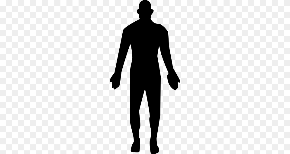 Human Body Human Man Icon With And Vector Format For, Gray Free Png Download