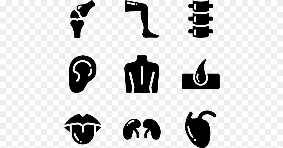 Human Body Icon Human Body Symbols, Gray Png