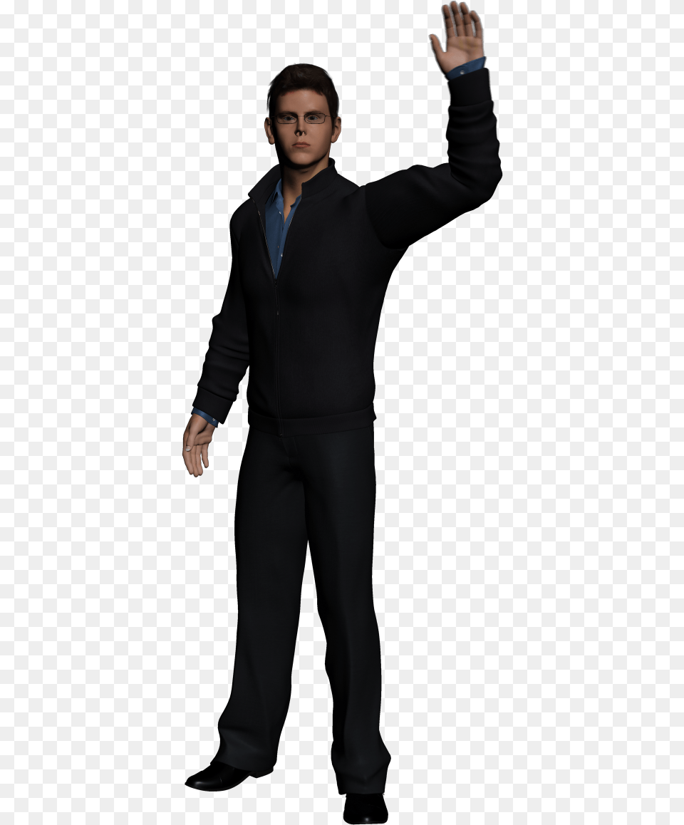 Human Body Image Person 3d Pose Estimation Human With Transparent Background, Suit, Long Sleeve, Hand, Formal Wear Free Png Download