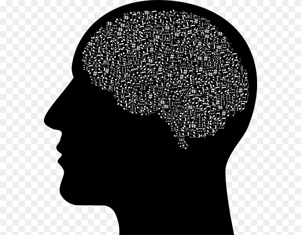 Human Brain Brain Damage Human Head Mind Man Brain Silhouette, Chandelier, Lamp, Art Png