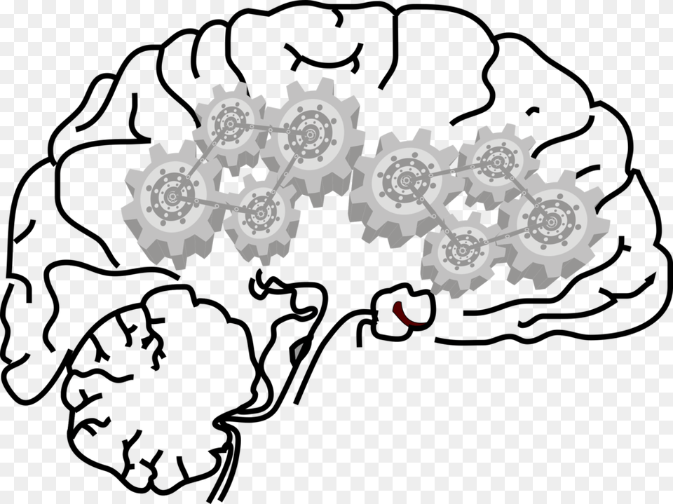 Human Brain Central Nervous System Neuron, Machine, Outdoors, Nature, Gear Png Image