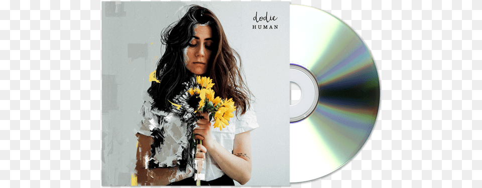 Human Cd Ep Dodie Human Album Cover, Flower, Plant, Flower Bouquet, Flower Arrangement Free Png