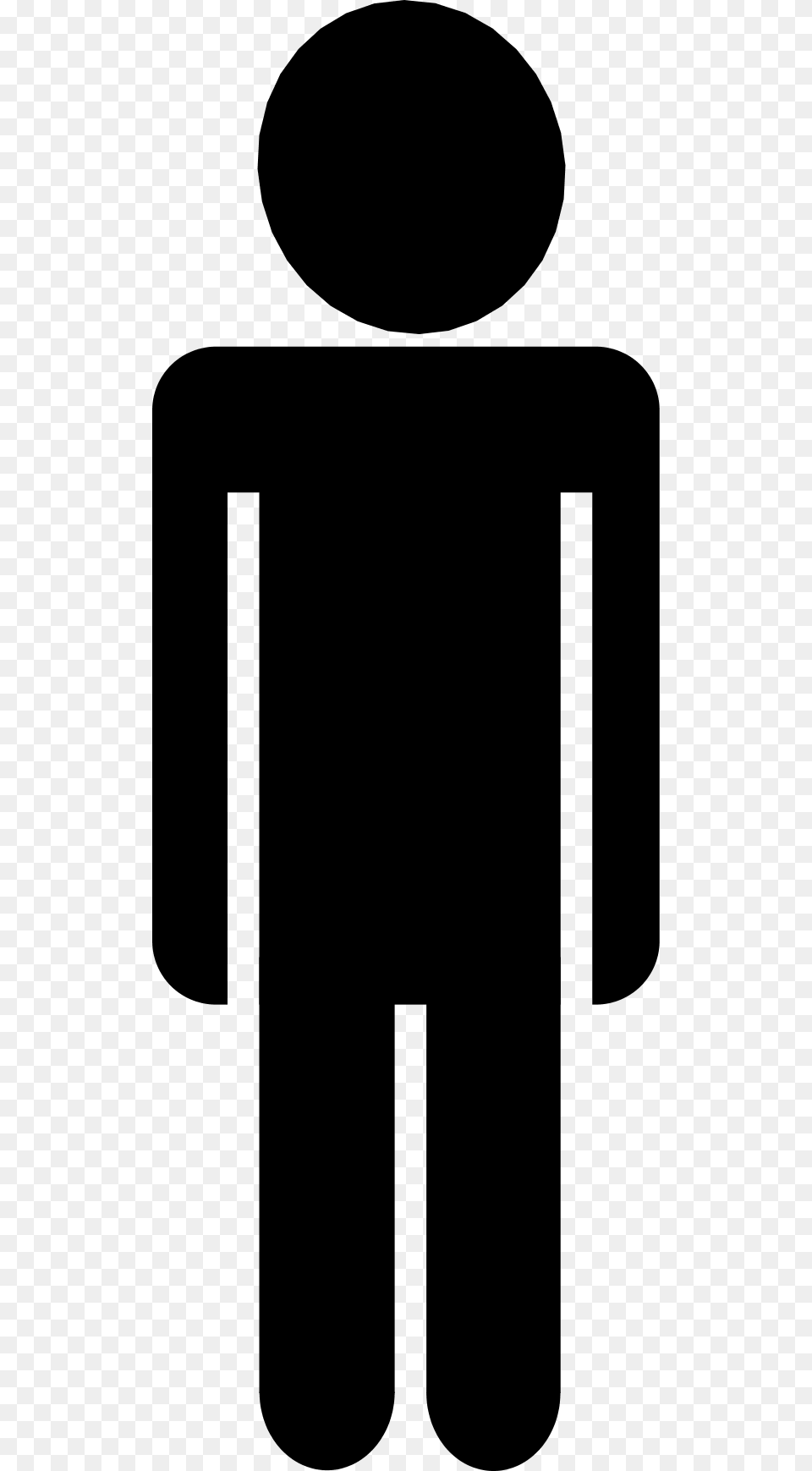 Human Clipart, Gray Free Transparent Png