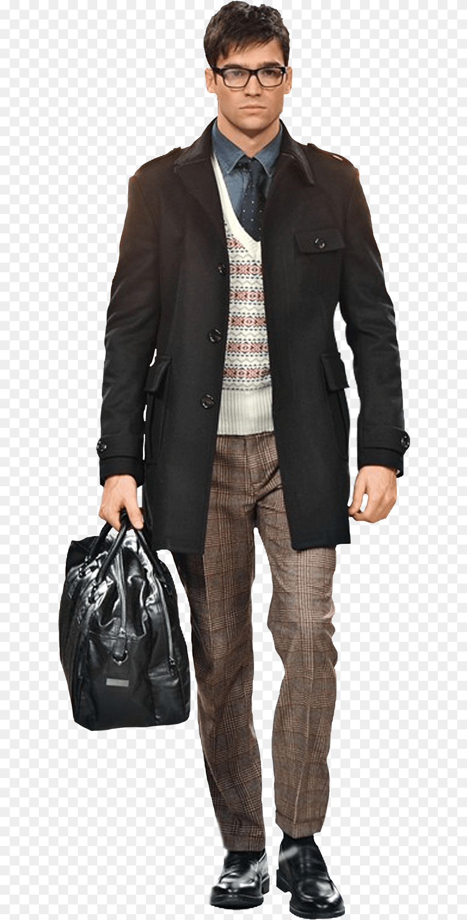 Human Cutout Gentleman, Suit, Jacket, Bag, Blazer Free Png