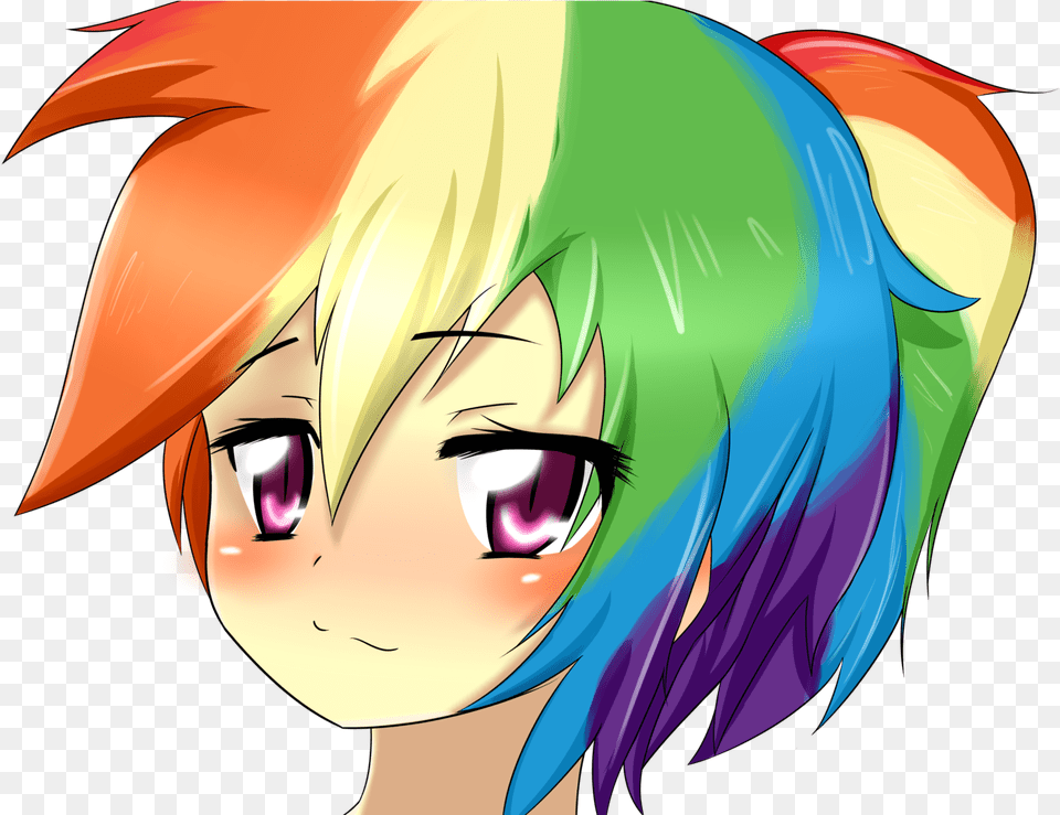 Human Dashie By Misterbrony Human Dashie By Misterbrony, Book, Comics, Publication, Adult Free Png Download