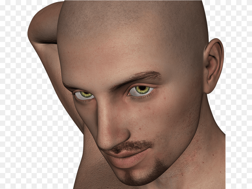 Human Face Botak Head, Adult, Male, Man, Person Free Transparent Png