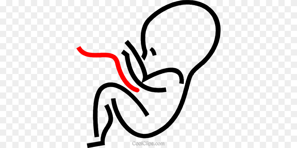 Human Fetus Royalty Vector Clip Art Illustration, Smoke Pipe Png Image