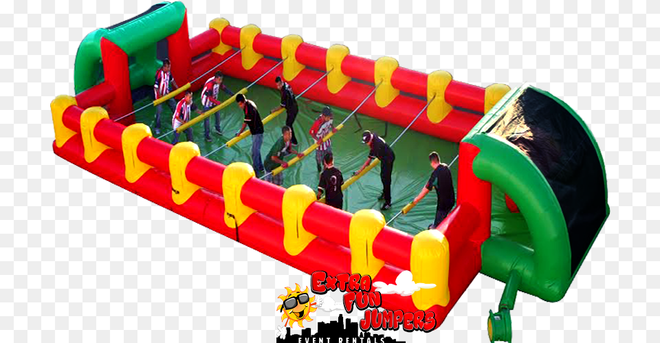 Human Foosball Inflatable, Person, Play Area, Dynamite, Weapon Free Png Download