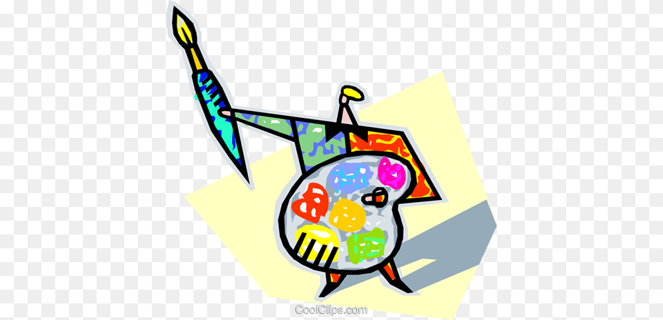 Human Form With Artist Palette And Brush Royalty Pennello E Tavolozza, Art, Doodle, Drawing, Graphics Png Image