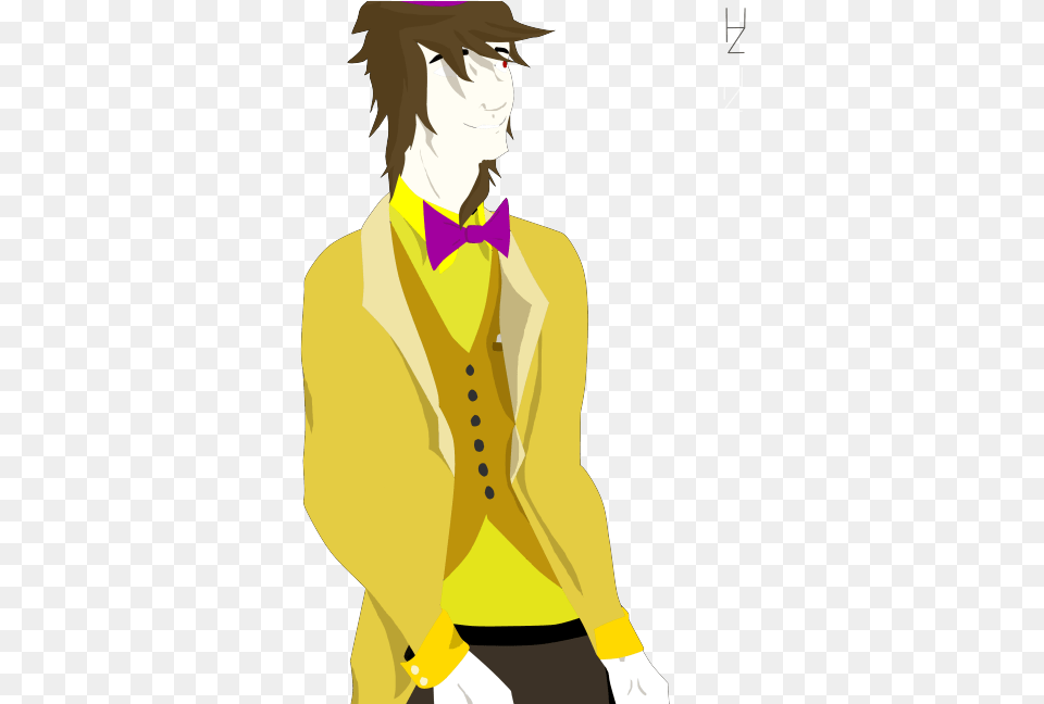 Human Fredbear My First Upload Ever Cartoon, Accessories, Formal Wear, Coat, Clothing Free Png Download