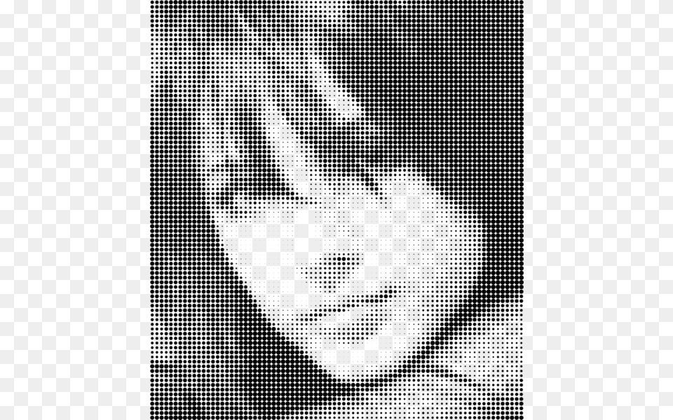 Human Halftone Photos Download, Gray Png