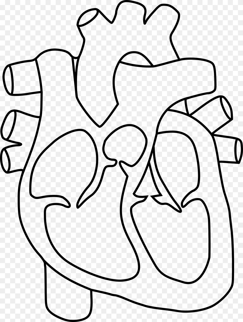 Human Heart Clip Art Clipart Collection, Gray Free Transparent Png