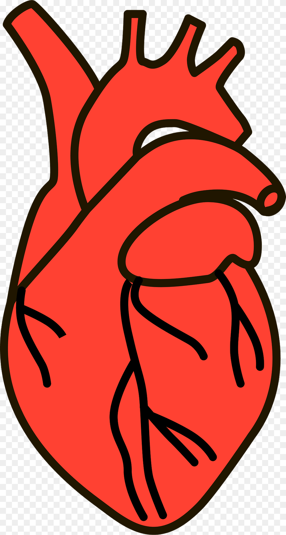 Human Heart Clipart, Dynamite, Weapon, Bag Free Png