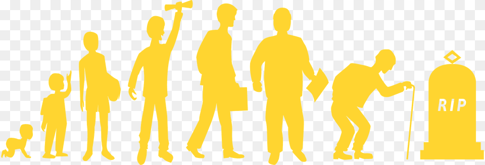 Human Life Cycle Silhouette, Adult, Person, People, Man Free Transparent Png