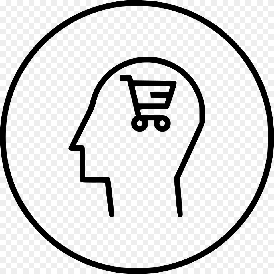 Human Mind User Brain Shop Discount Cart Sale Shopping Shopping Brain, Symbol, Stencil, Ammunition, Grenade Free Transparent Png