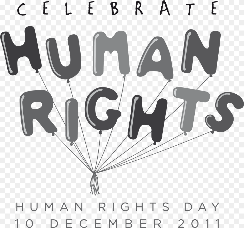 Human Rights Black And White, Text, Advertisement, Poster, Book Free Png Download