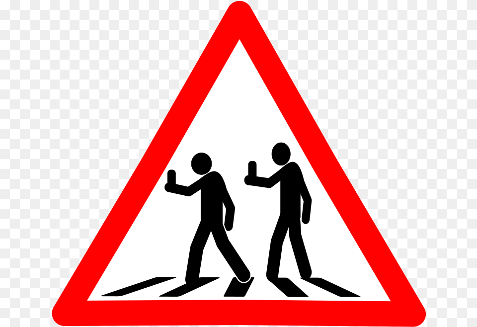 Human Round About Traffic Sign, Symbol, Adult, Male, Man Png Image