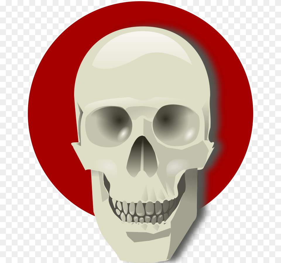 Human Skull Clipart Vector Clip Art Online Royalty Design, Body Part, Mouth, Person, Teeth Free Png Download