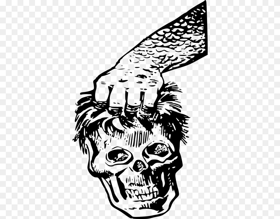 Human Skull Symbolism Human Head Face Human Skeleton Skull, Gray Free Png