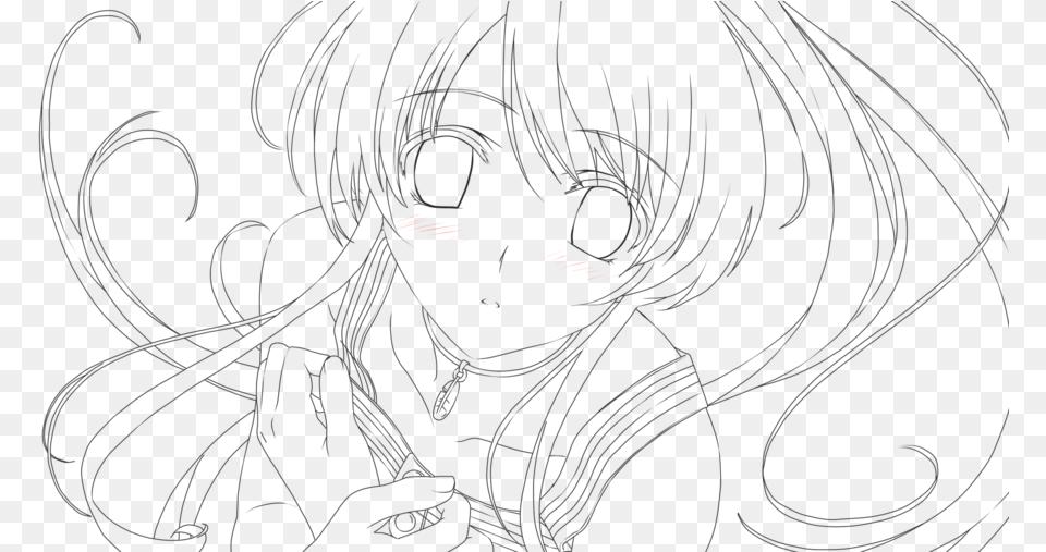 Human Top View Lineart Line Art Anime, Book, Comics, Publication, Person Free Png