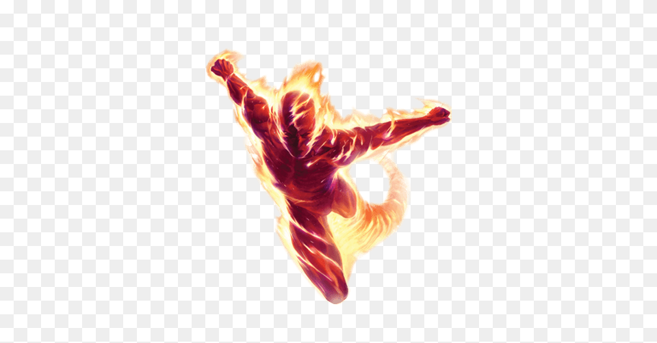 Human Torch Flames Free Png