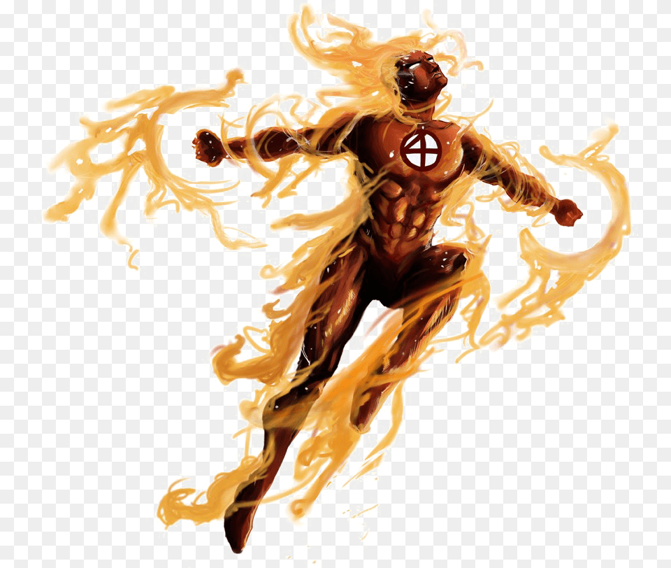 Human Torch Image Human Torch, Adult, Female, Person, Woman Free Png