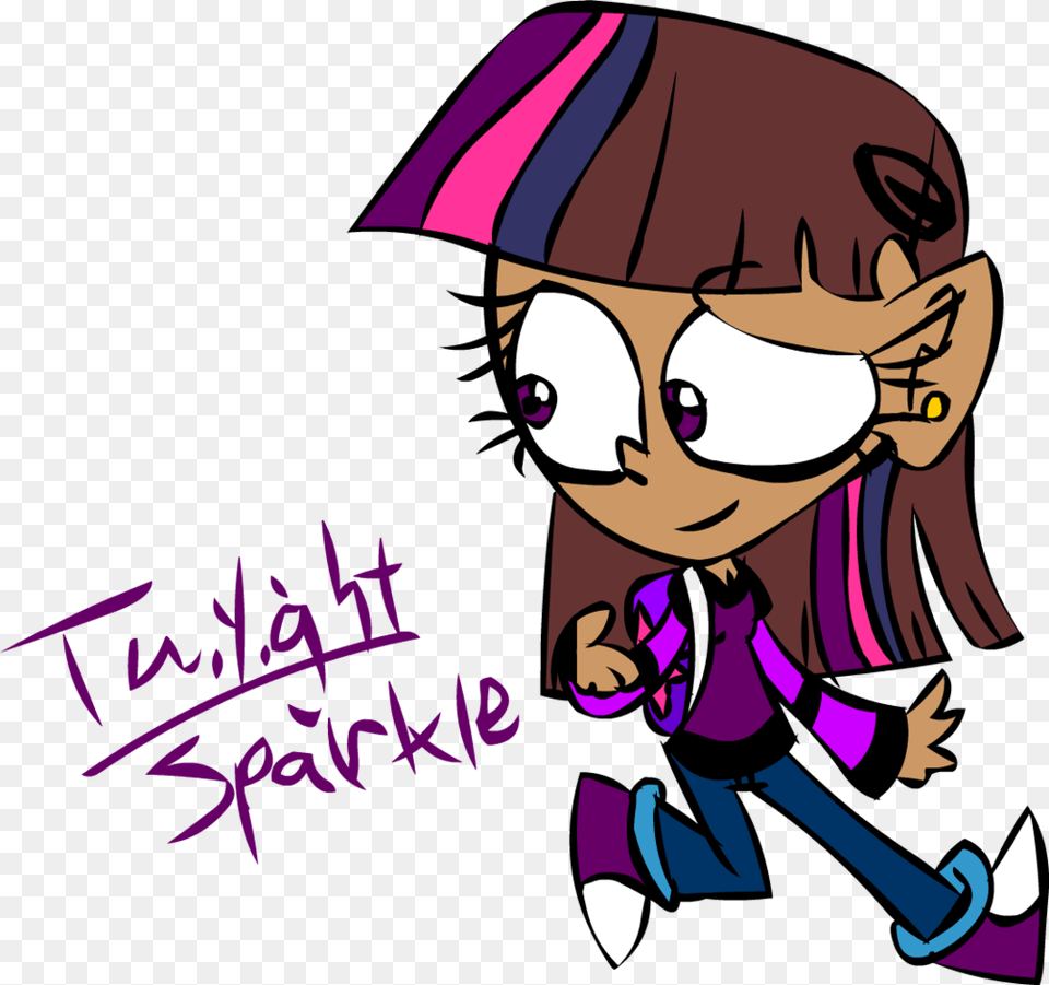 Human Twilight Sparkle Anime Twilight Sparkle, Book, Comics, Publication, Purple Free Png Download
