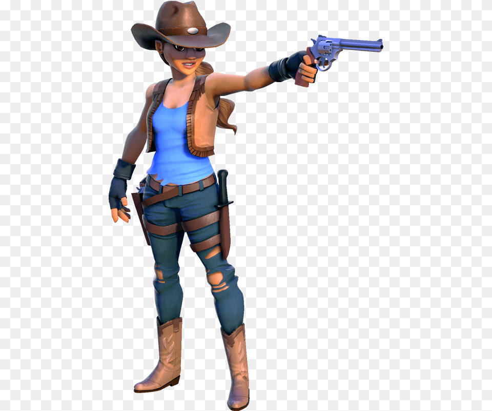 Human Uncommon Outlaw Cowboy Outlaw Gun, Clothing, Weapon, Firearm Free Transparent Png
