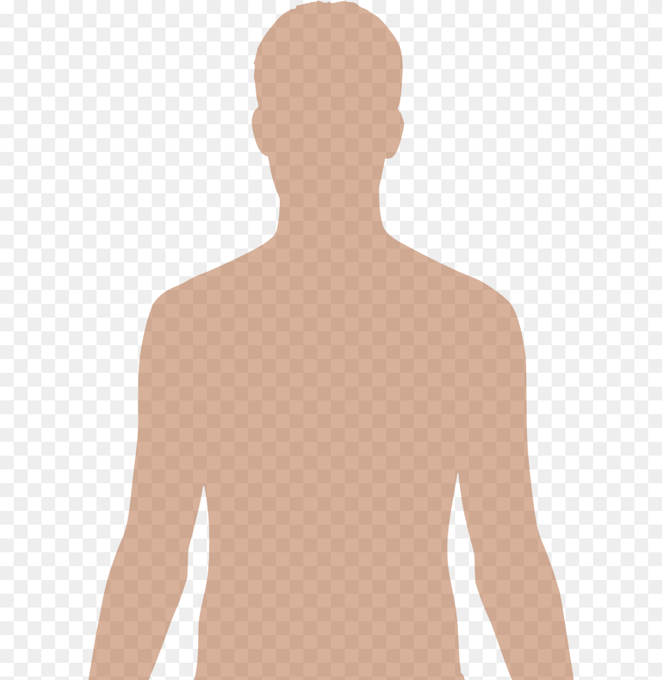 Human Upper Body Silhouette, Back, Body Part, Person, Adult Free Png