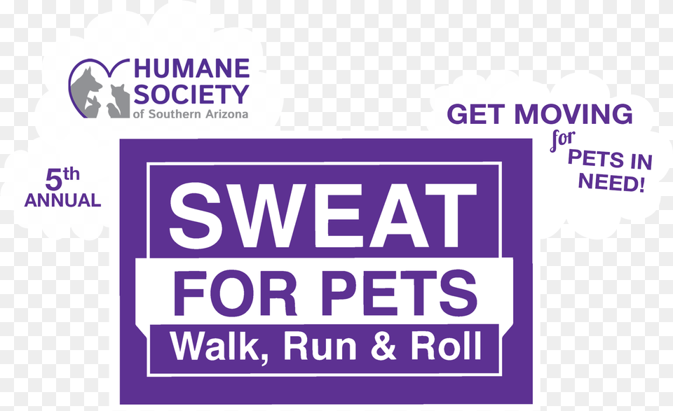 Humane Society Of Southern Arizona, Advertisement, Poster, Purple, Sticker Png Image