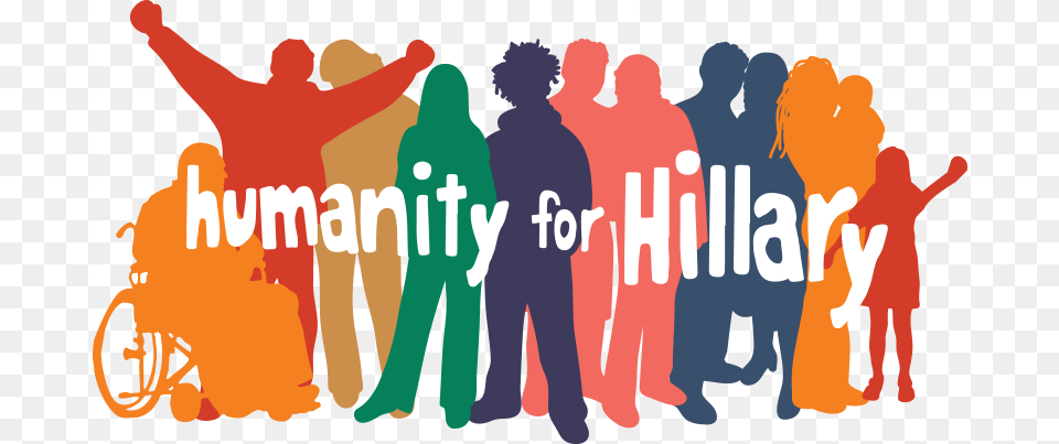 Humanity For Hillary Is A Social Media Campaign Rocket Fueled Illustration, People, Person, Boy, Child Free Png Download