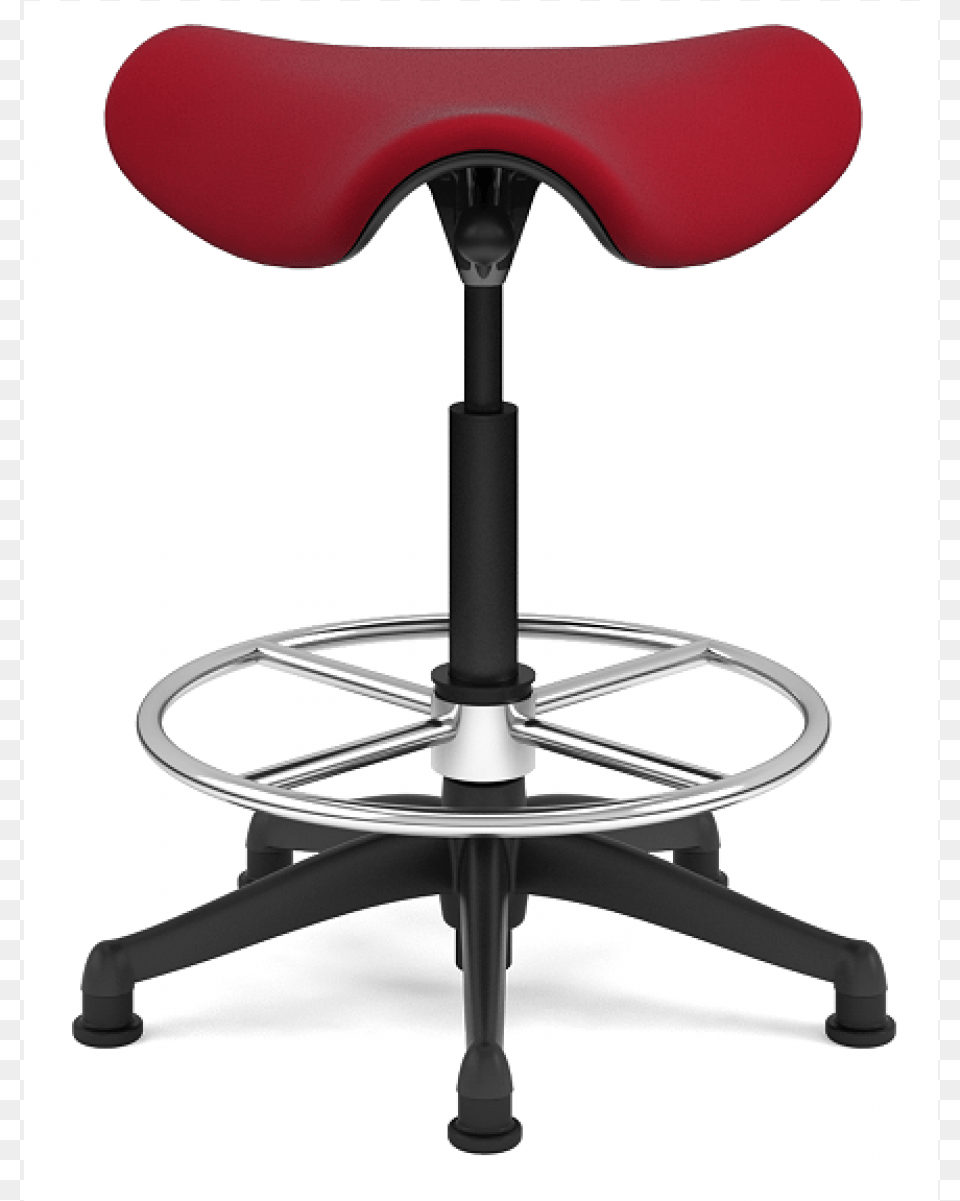 Humanscale Saddle Amp Pony Seat Extra High Freedom Saddle Task Stool By Humanscale Glide Casters, Bar Stool, Furniture, Chair Free Transparent Png