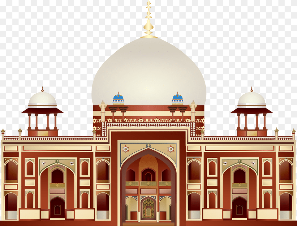 Humayun Tomb Clipart, Architecture, Building, Dome, Arch Png