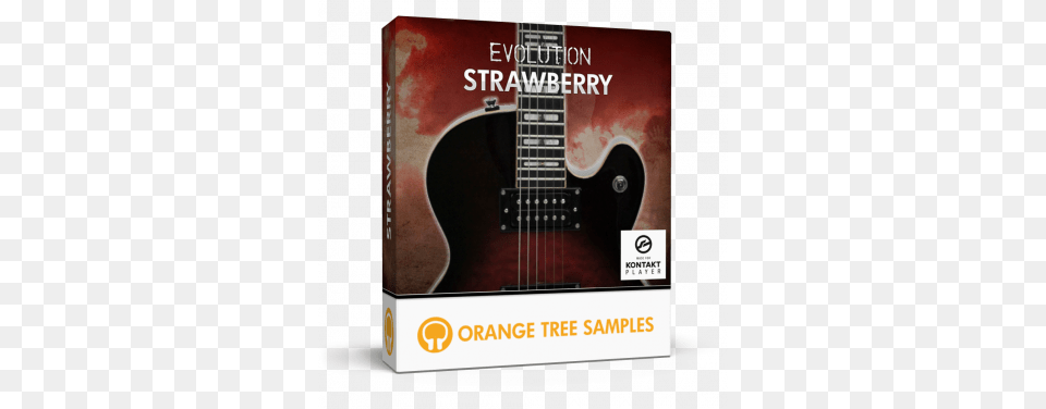 Humbucker Electric Guitar For Kontakt Orange Tree Samples Evolution Strawberry, Musical Instrument, Electric Guitar Free Png