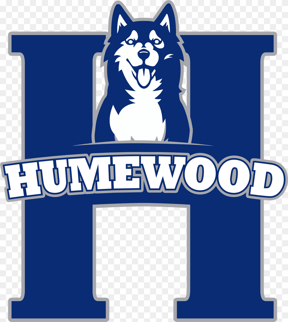 Humewood Community School Council Huskie, Logo, Animal, Canine, Dog Png Image