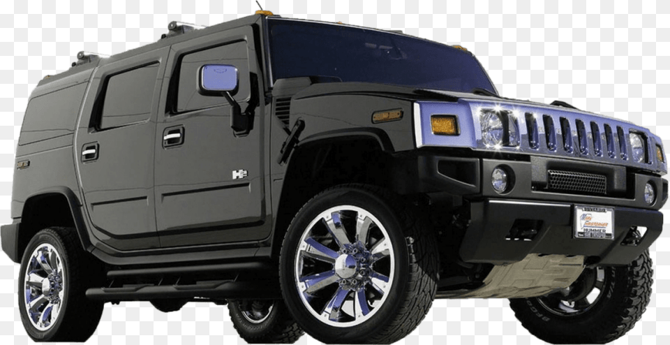 Hummer Black, Wheel, Car, Vehicle, Jeep Png Image