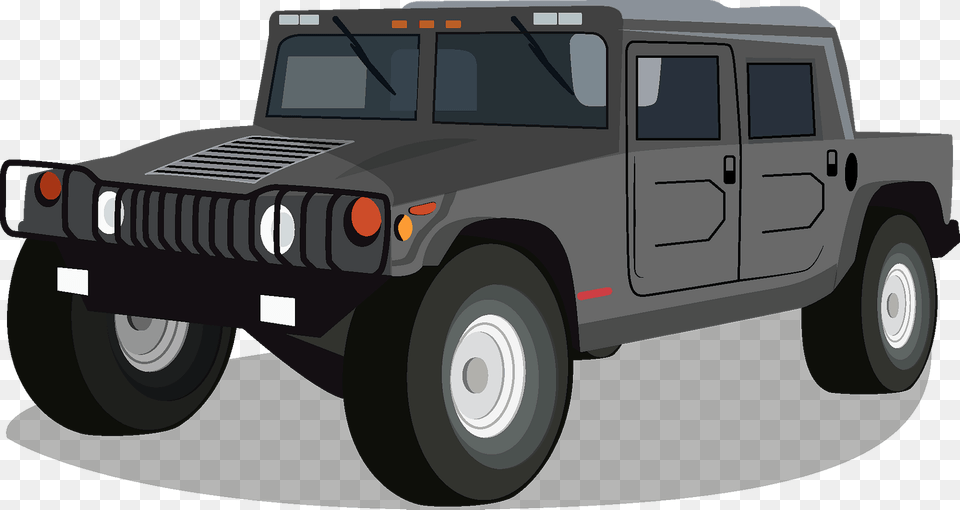 Hummer H1 Clipart, Car, Jeep, Transportation, Vehicle Free Png