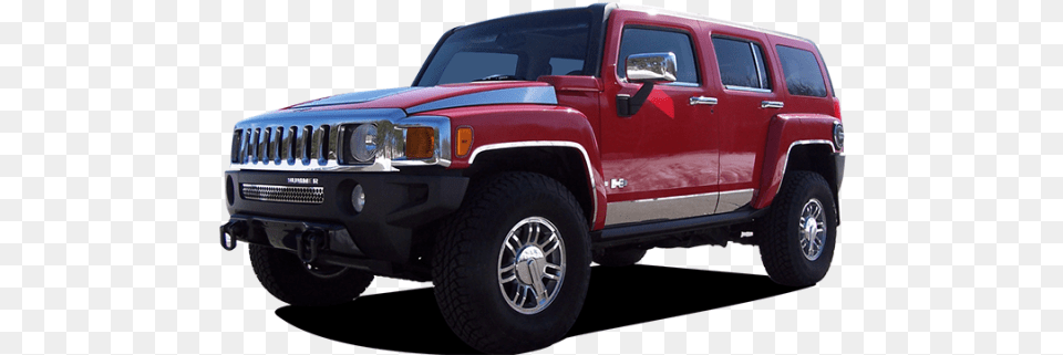 Hummer H3 4dr Qaa Stainless 6pcs Hummer H3, Car, Jeep, Transportation, Vehicle Free Png