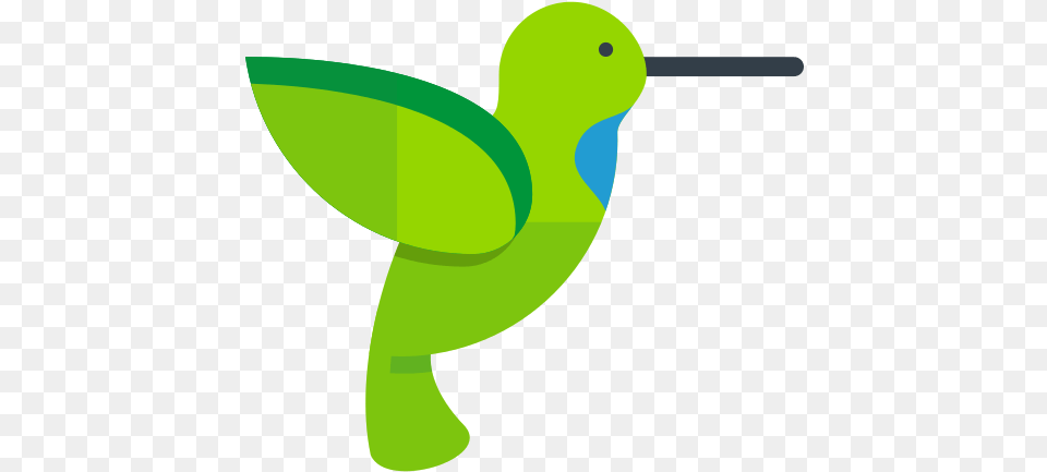 Hummingbird Icon Bird Animal Flat Icon, Green, Parakeet, Parrot Free Png