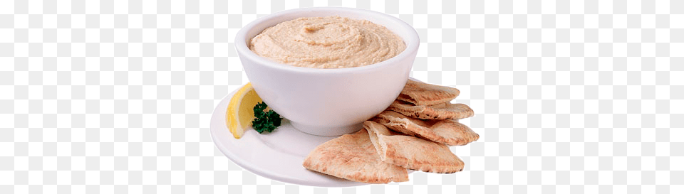 Hummus, Bread, Dip, Food, Pita Png Image