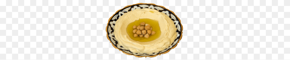 Hummus, Custard, Food, Meal, Food Presentation Png Image